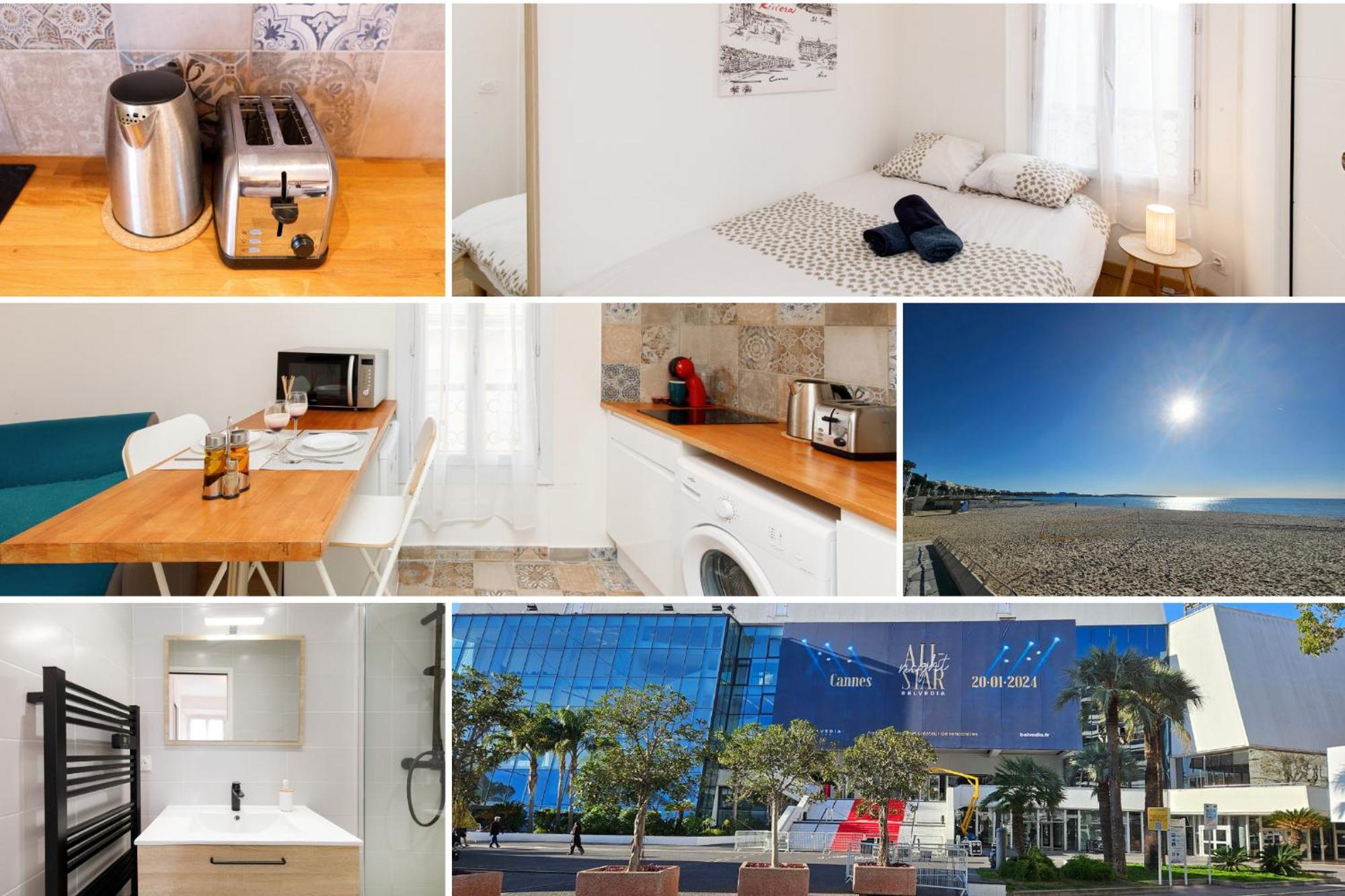 Sweet Azur - Host Provence Apartment Le Cannet Bagian luar foto